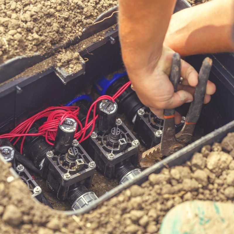 Drip,Irrigation,Valve,Box,With,Valves,For,Water,Plants,With